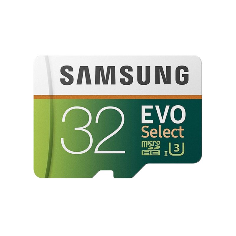 کارت حافظه microSDHC سامسونگ مدل Evo Select کلاس 10 استاندارد UHS-I U3 سرعت 100MBps ظرفیت 32 گیگابایت به همراه آداپتور SD