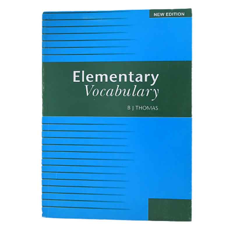 کتاب زبان Elementary Vocabulary Bj thomas