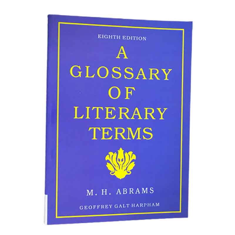 کتاب A GLOSSARY OF LITERARY TERMS