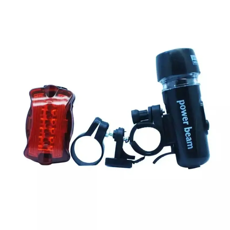 ست چراغ جلو و عقب دوچرخه مدل HB-618