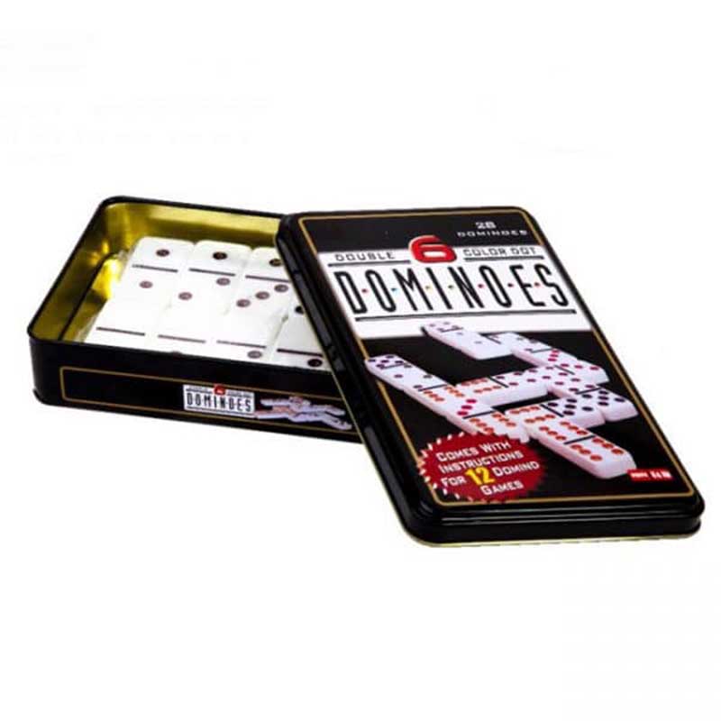 بازی فکری مدل Dominoes بسته 28 عددی