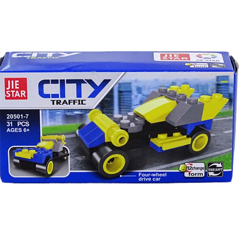 ساختنی ژی استار مدل لگو شهر کد JIE STAR 20501-7