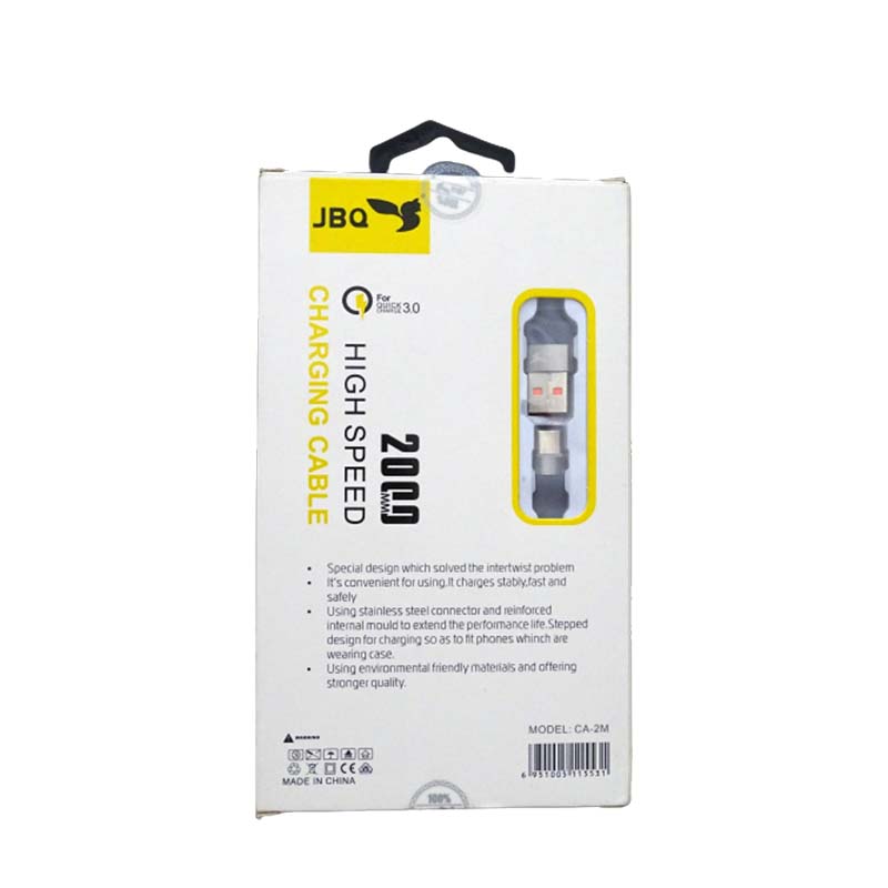 کابل شارژ سریع و انتقال داده USB به تایپ سی JBQ CA-2M