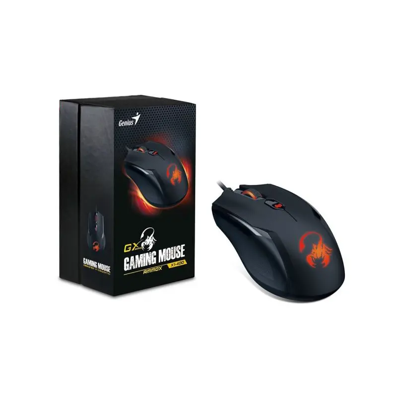 ماوس مخصوص بازی جنیوس مدل Ammox X1-400 10 ماوس مخصوص بازی جنیوس مدل Ammox X1-400