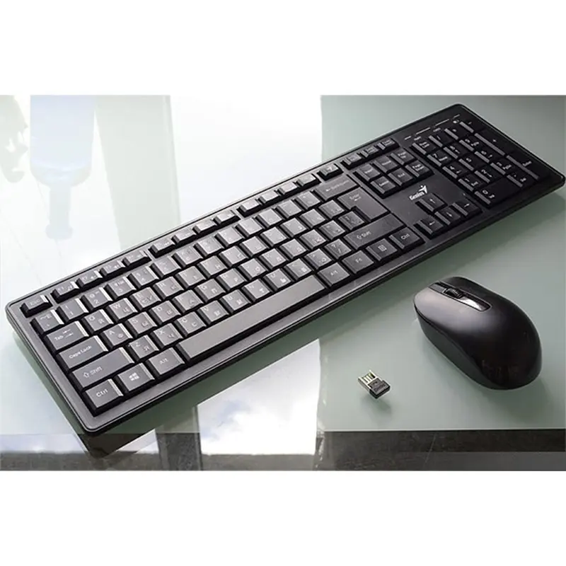 کیبورد و ماوس بیسیم جنیوس مدل Smart KM-8200 با حروف فارسی 11 کیبورد و ماوس بیسیم جنیوس مدل Smart KM-8200 با حروف فارسی