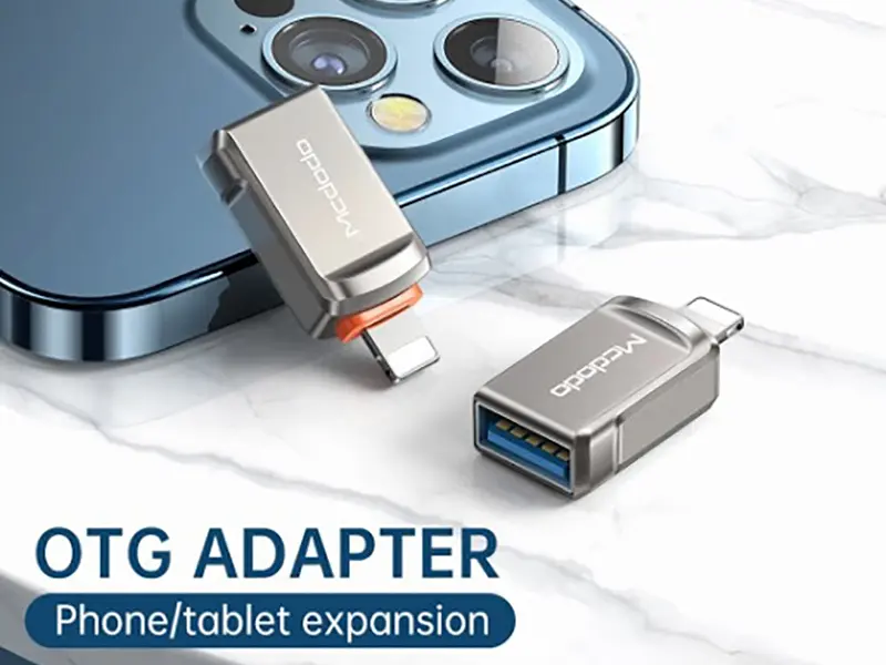 مبدل USB_A 3.0 به لایتنینگ مک دودو مدل OT-8600 16 مبدل USB_A 3.0 به لایتنینگ مک دودو مدل OT-8600