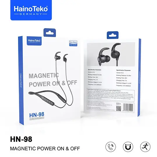 هندزفری بلوتوثی گردنی هاینو تکو مدل Haino Teko HN-98