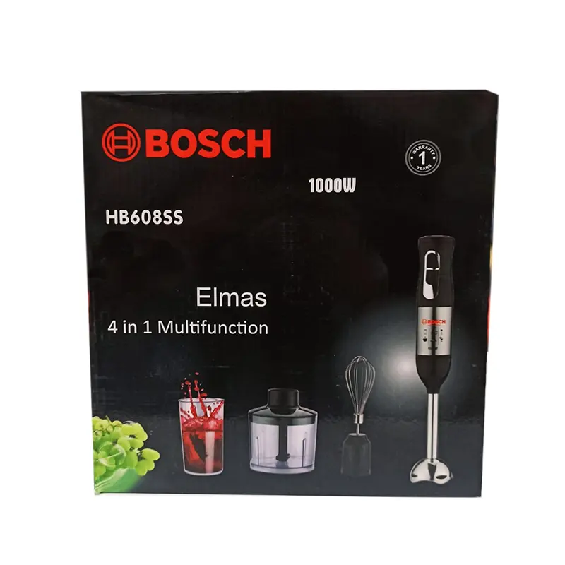 گوشت کوب چهارکاره بوش مدل HB608SS 2 گوشت کوب چهارکاره بوش مدل HB608SS