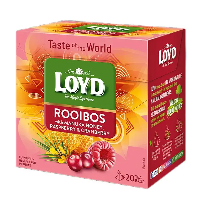 چای رویبوس با طعم عسل مانوکا، تمشک و زغال اخته Loyd