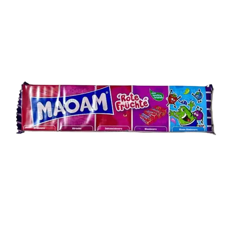 آبنبات تافی ماوام میوه های قرمز وحشی 5 طعم پک 5 عددی maoam