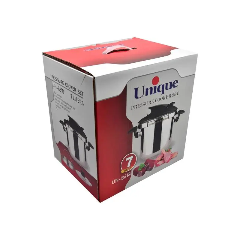 زودپز 7 لیتری کلیپسی یونیک مدل UN-8618 4 زودپز 7 لیتری کلیپسی یونیک مدل UN-8618