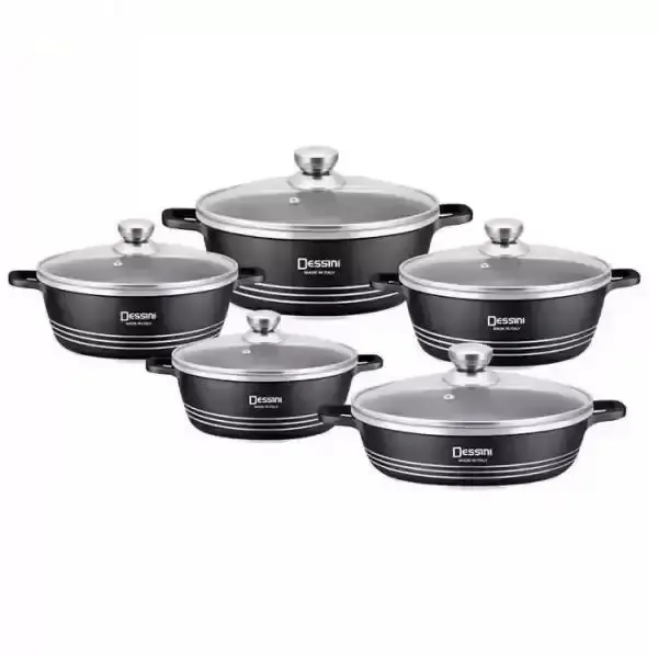 سرویس قابلمه 10 پارچه دسینی مدل Imperial Set 1 سرویس قابلمه 10 پارچه دسینی مدل Imperial Set