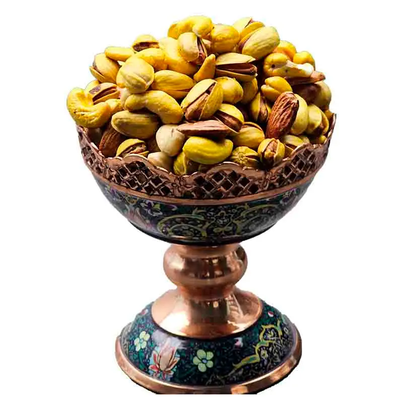 آجیل 6 مغز شور ممتاز 500 گرمی 2 آجیل 6 مغز شور ممتاز 500 گرمی