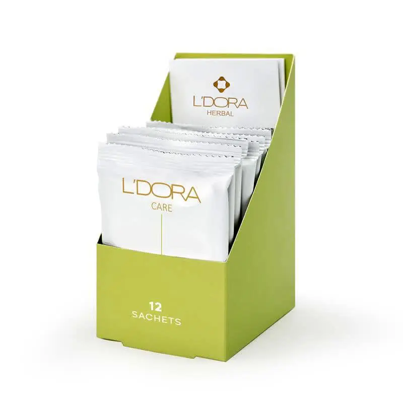 ماسک پودری اسپیرولینا هیدروژلی حاوی مورینگا لدورا هربال 12 عددی