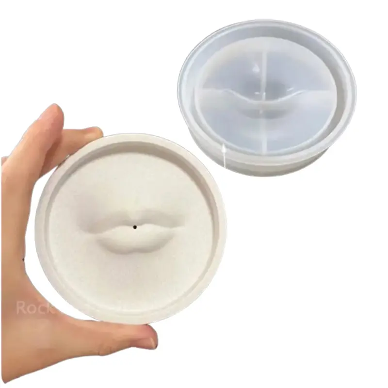 قالب سیلیکونی جا عودی طرح لب (4)