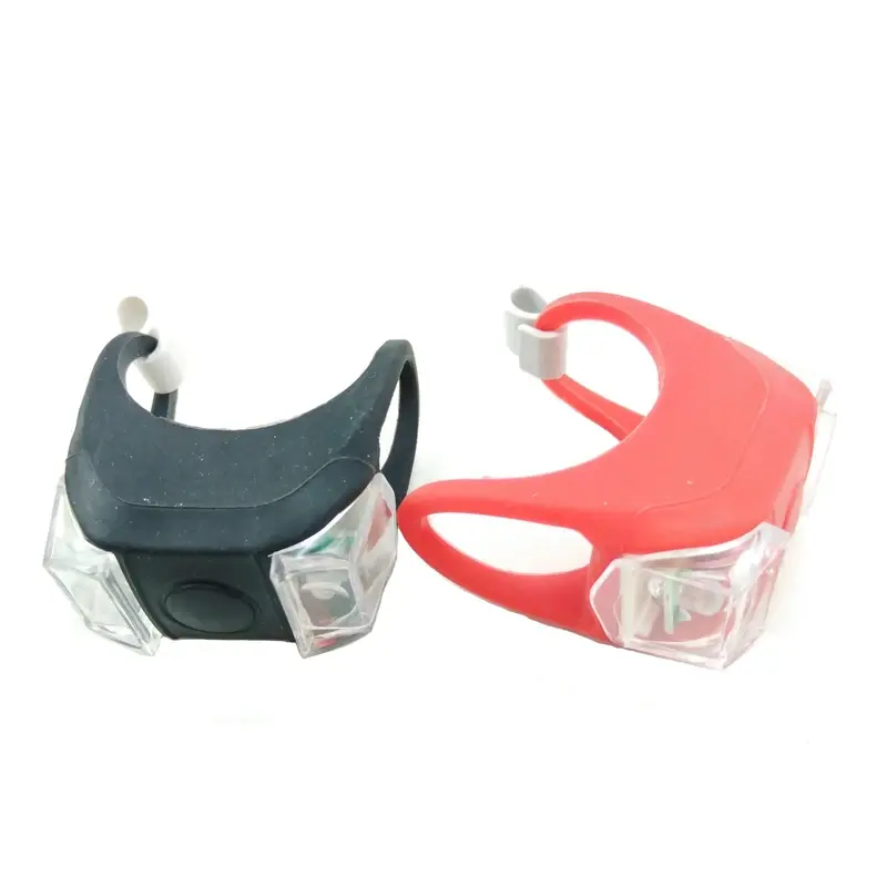 ست چراغ جلو و عقب دوچرخه مدل HL-009 باتری خور