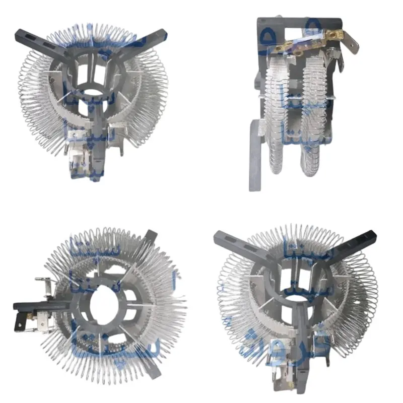 المنت جلو فن بخاری برقی ایستاده