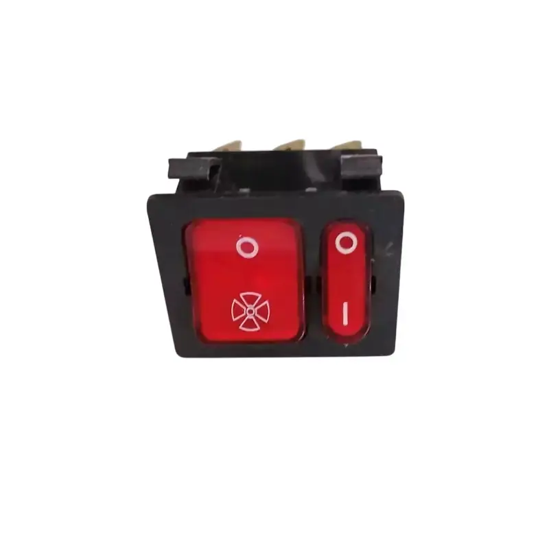 کلید بخاری برقی 2پورت فن دار