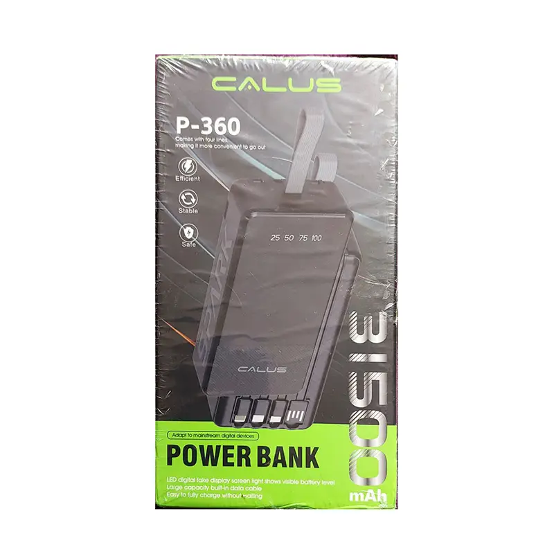 پاوربانک کالوس مدل P-360 ظرفیت 31500