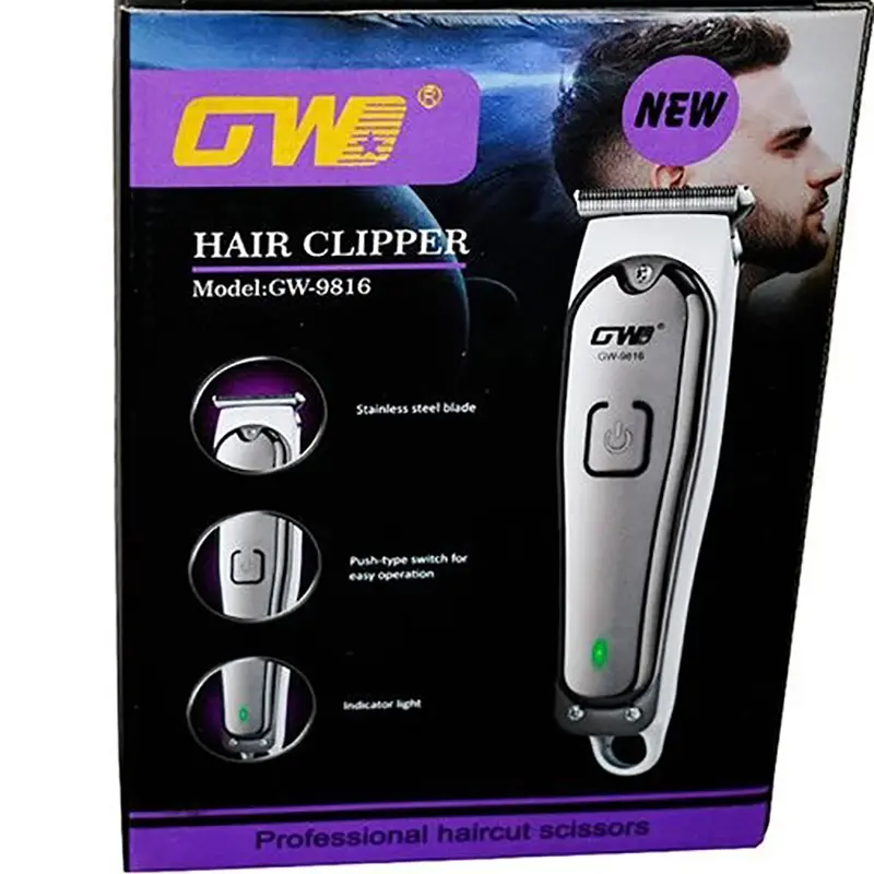 ماشین اصلاح جی دبلیو مدل GW-9816 2 ماشین اصلاح جی دبلیو مدل GW-9816
