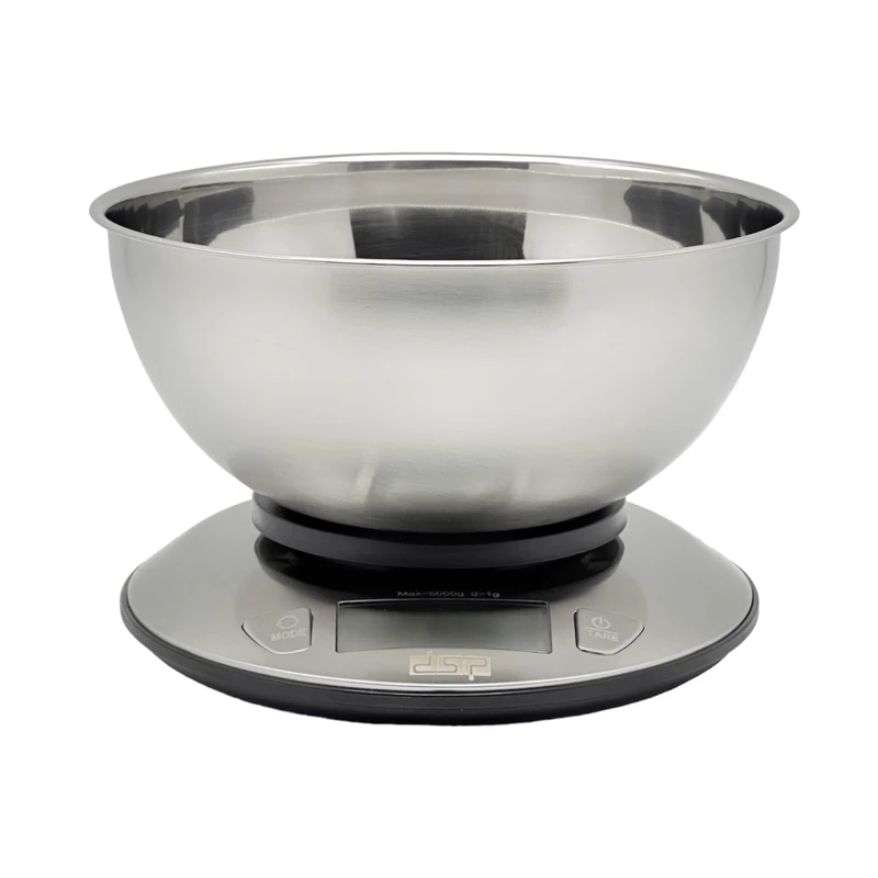 ترازوی آشپزخانه دی اس پی مدل KD7033 کاسه دار استیل