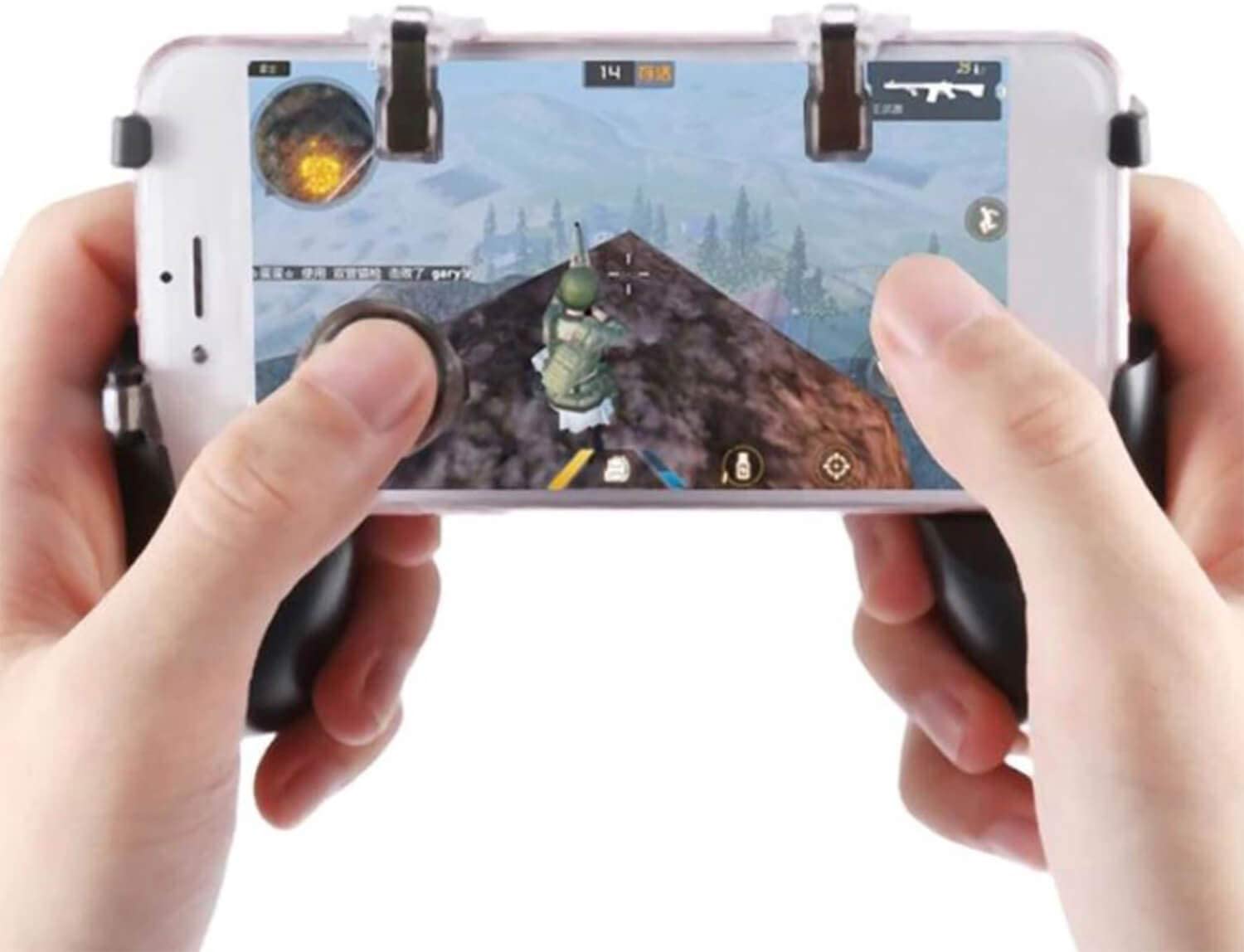 دسته بازی pubg مدل 5in1 مناسب برای گوشی موبایل