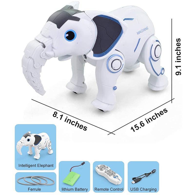 ربات اسباب بازی فیل مدل K17 Intelligent Elephant