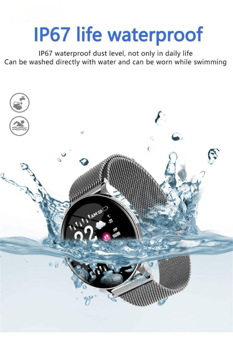 ساعت هوشمند ضد آب w8 در ای خرید
