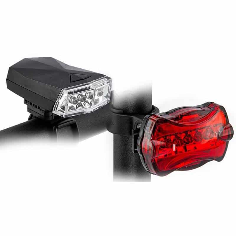 ست چراغ جلو و عقب دوچرخه مدل XC-988905