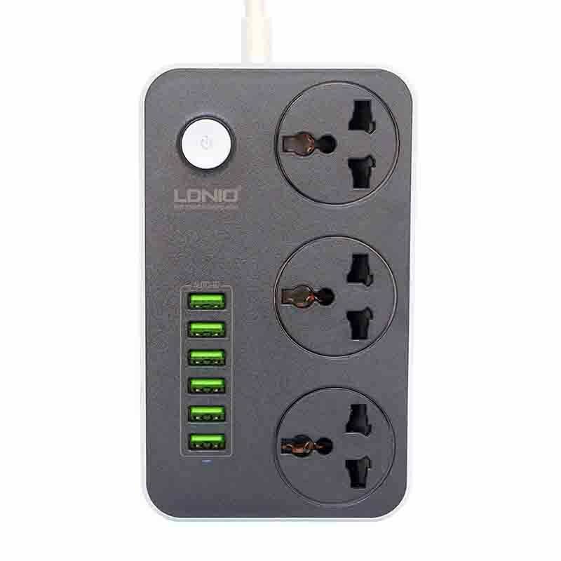 شارژر USB و چندراهی برق الدینیو مدل SC3604