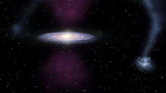کهکشان راه شیری حدود ۳.۵ میلیون سال قبل شاهد فوران عظیم انرژی در اثر یک انفجار بوده است.