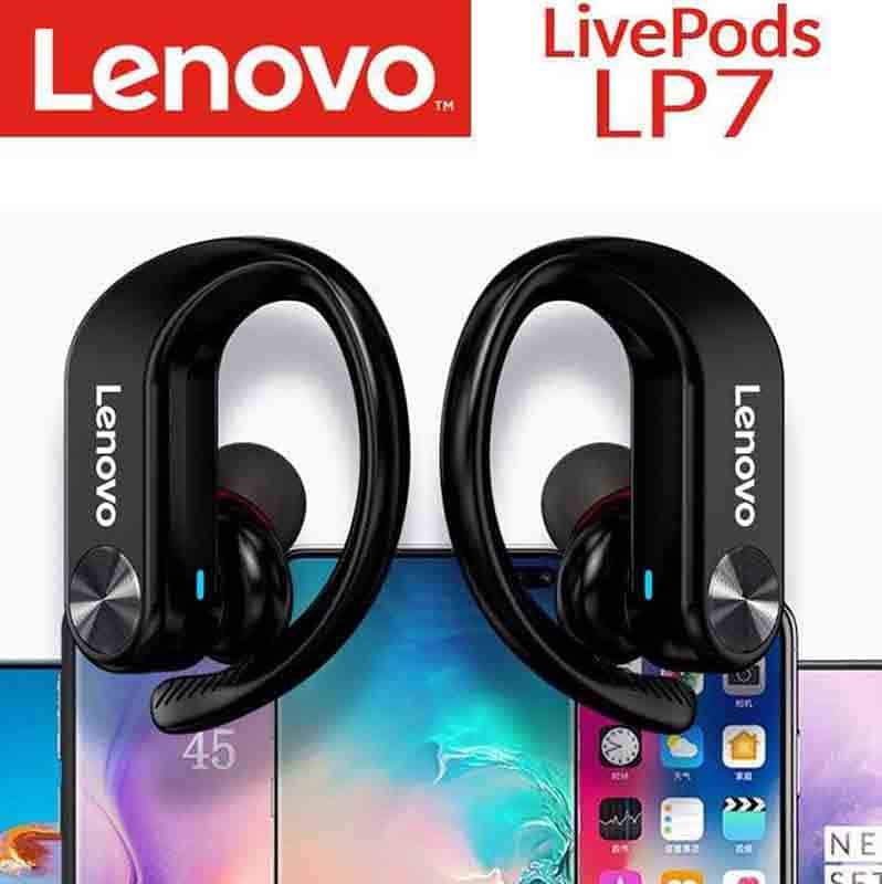 هندزفری بلوتوث دوگوش لنوو Lenovo LivePods LP7 Wireless Earphone (1)