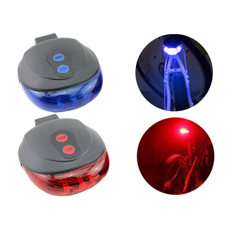 چراغ لیزری دوچرخه (7 حالته)