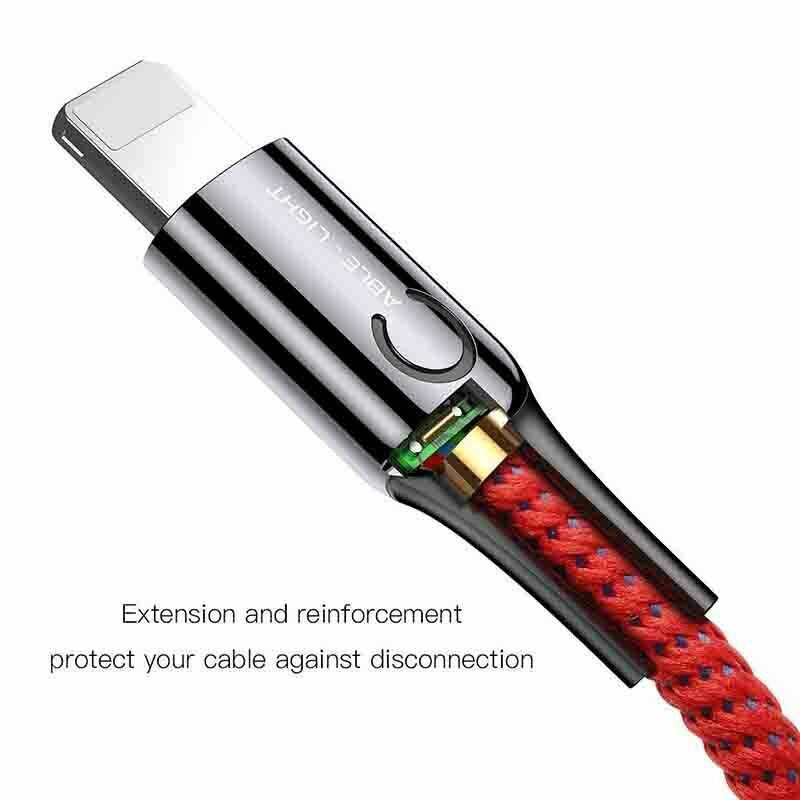 کابل تبدیل USB به لایتنینگ باسئوس مدل CALCD-01 طول 1 متر