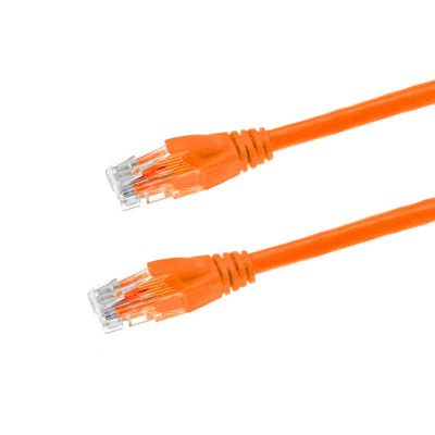 کابل شبکه 2 متری VERITY مدل CAT6 نارنجی