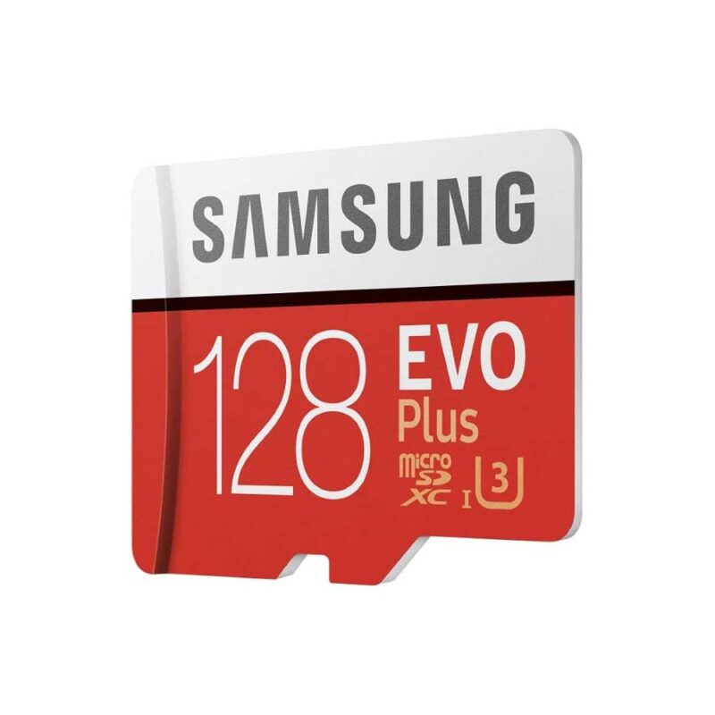 کارت حافظه microSDXC مدل Evo Plus کلاس 10 استاندارد UHS-I U3 سرعت 100MBps ظرفیت 128 گیگابایت به همراه آداپتور SD (1)