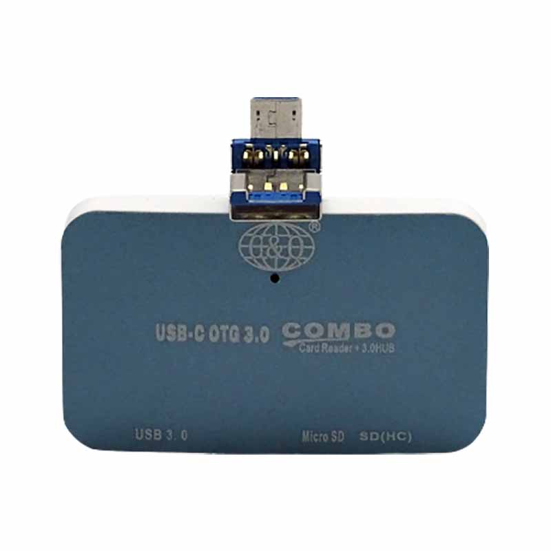 کارت خوان همه کاره USB-C OTG مدل T-699A (3)