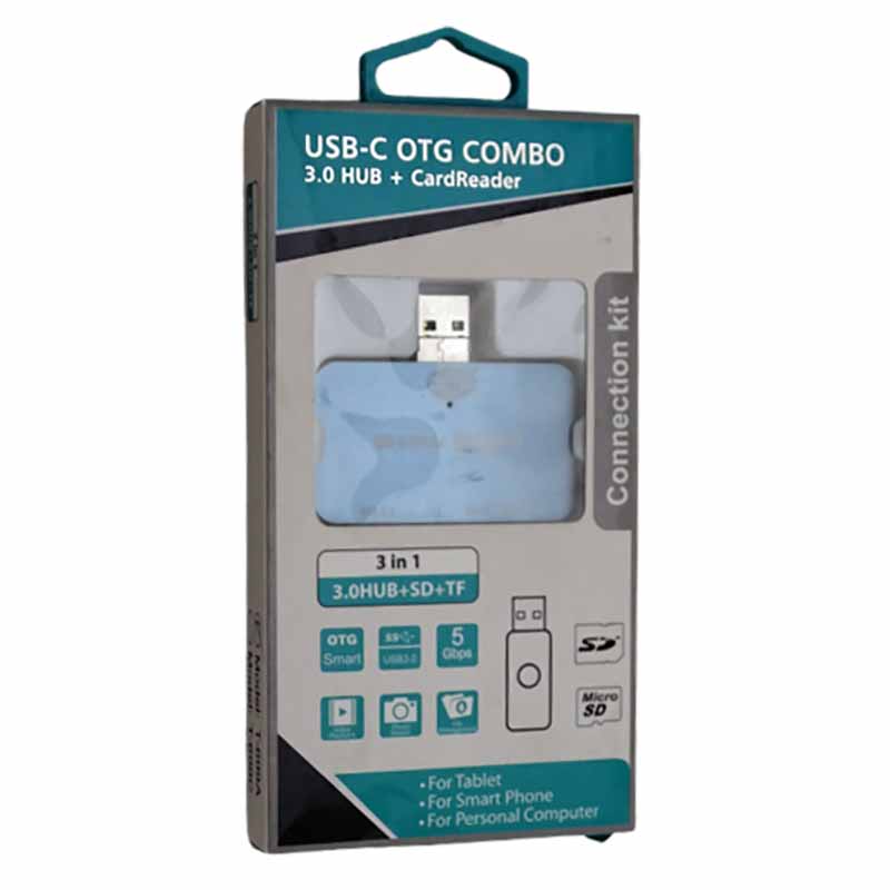 کارت خوان همه کاره USB-C OTG مدل T-699A