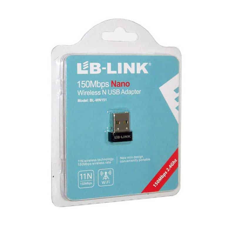 کارت شبکه وایرلس LB-LINK USB NANO